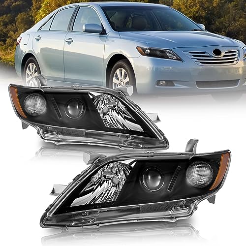 For 2007-2009 Toyota Camry US Version Headlight (Black)