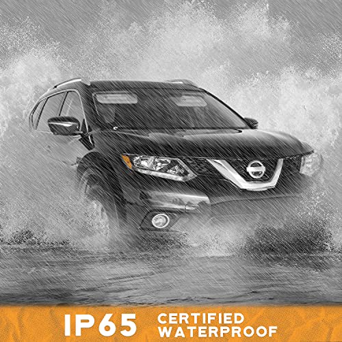 For 2014-2016 Nissan Rogue Headlights (Black)