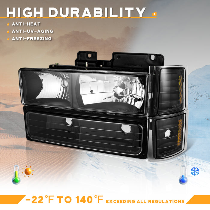 5977459 For 1994-1998 Chevy C10 C/K 1500 2500 3500 Tahoe/Suburban/Silverado He ...