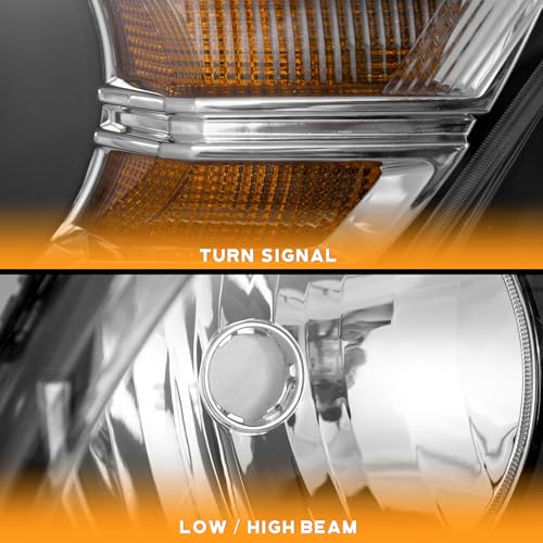 For 2010-2014 Ford Mustang Headlights (Black)