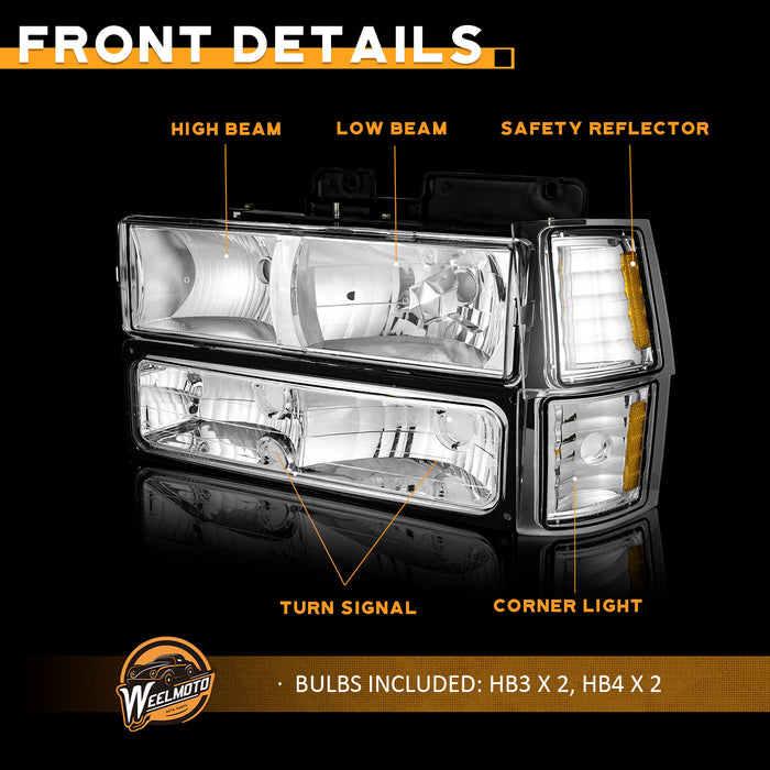 5977459 For 1994-1998 Chevy C10 Pickup Truck C/K 1500 2500 3500 Silverado Taho ...