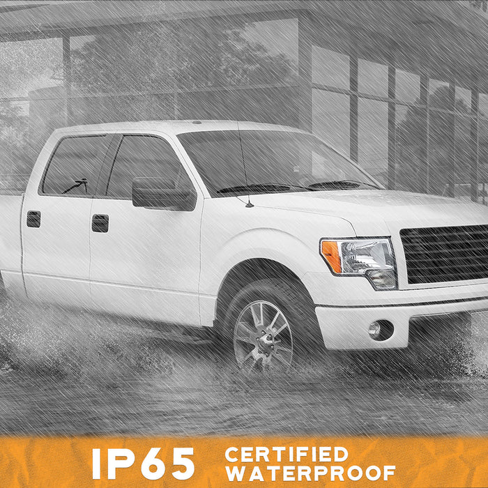 For 2009-2014 Ford F-150 Headlights (Chrome)