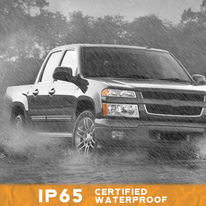 For 2004-2012 Chevy Colorado/GMC Canyon,for 2006-2008 Isuzu I-Series Headlights (Chrome)