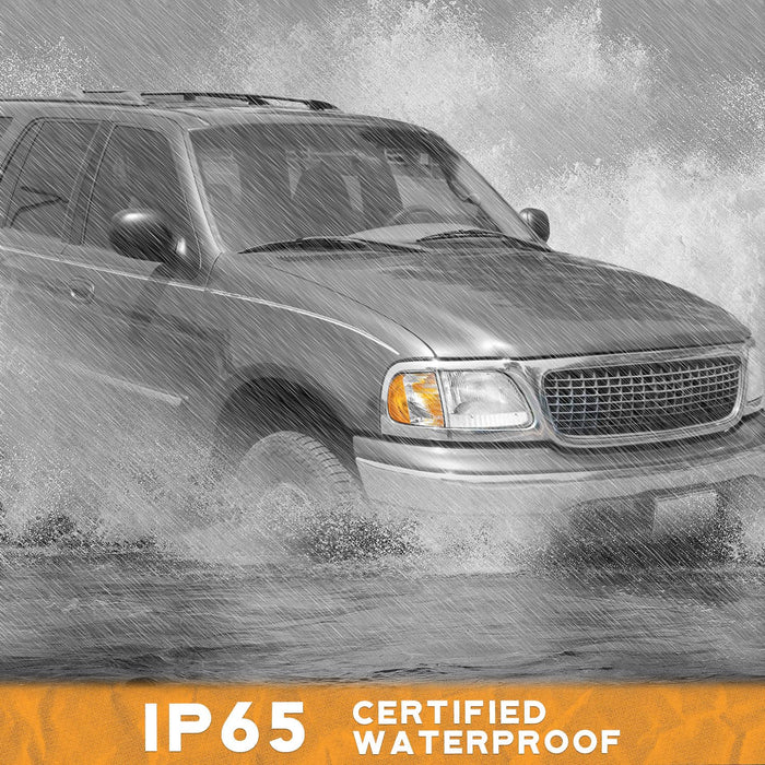 For 1997-2003 F150/1997-2002 Ford Expedition /1998-1999 F250 Selected Headlight (Chrome)