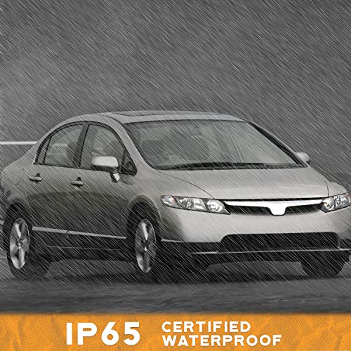 thumbnail image 2 of Pair Clear Headlight Lens Covers For 2006-2011 Honda Civic 4Dr Sedan Front Left Right 2 of 4