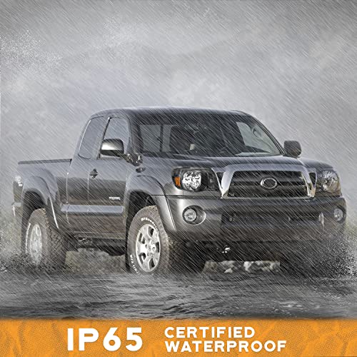 For 2005-2011 Toyota Tacoma Headlights (Black)