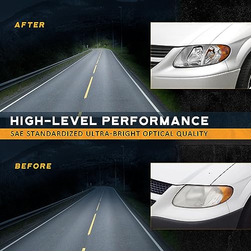 For 2001-2007 Dodge Grand Caravan Headlight (Chrome)