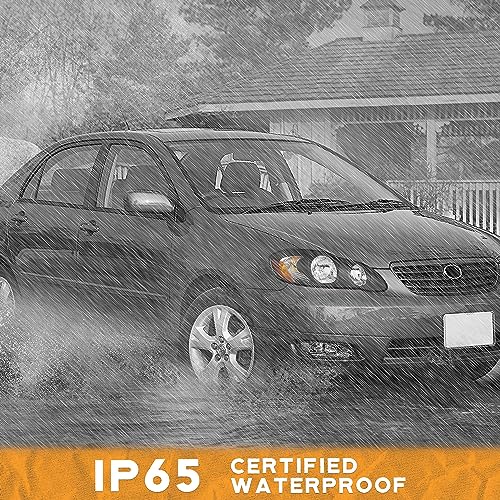 For 2003-2008 Toyota Corolla Headlight (Black)