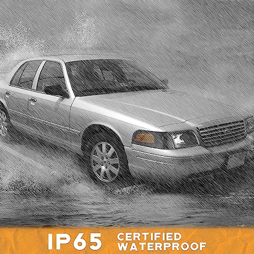 For 1998-2011 Ford Crown Victoria Headlights (Black)